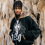 'KAMO' Zip Up Hoodie