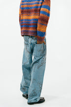 'GRAFFITI' Washed Denim