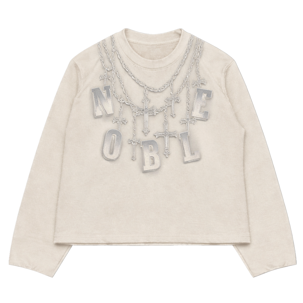 'ROSARY' Waffleknit Cream Thermal