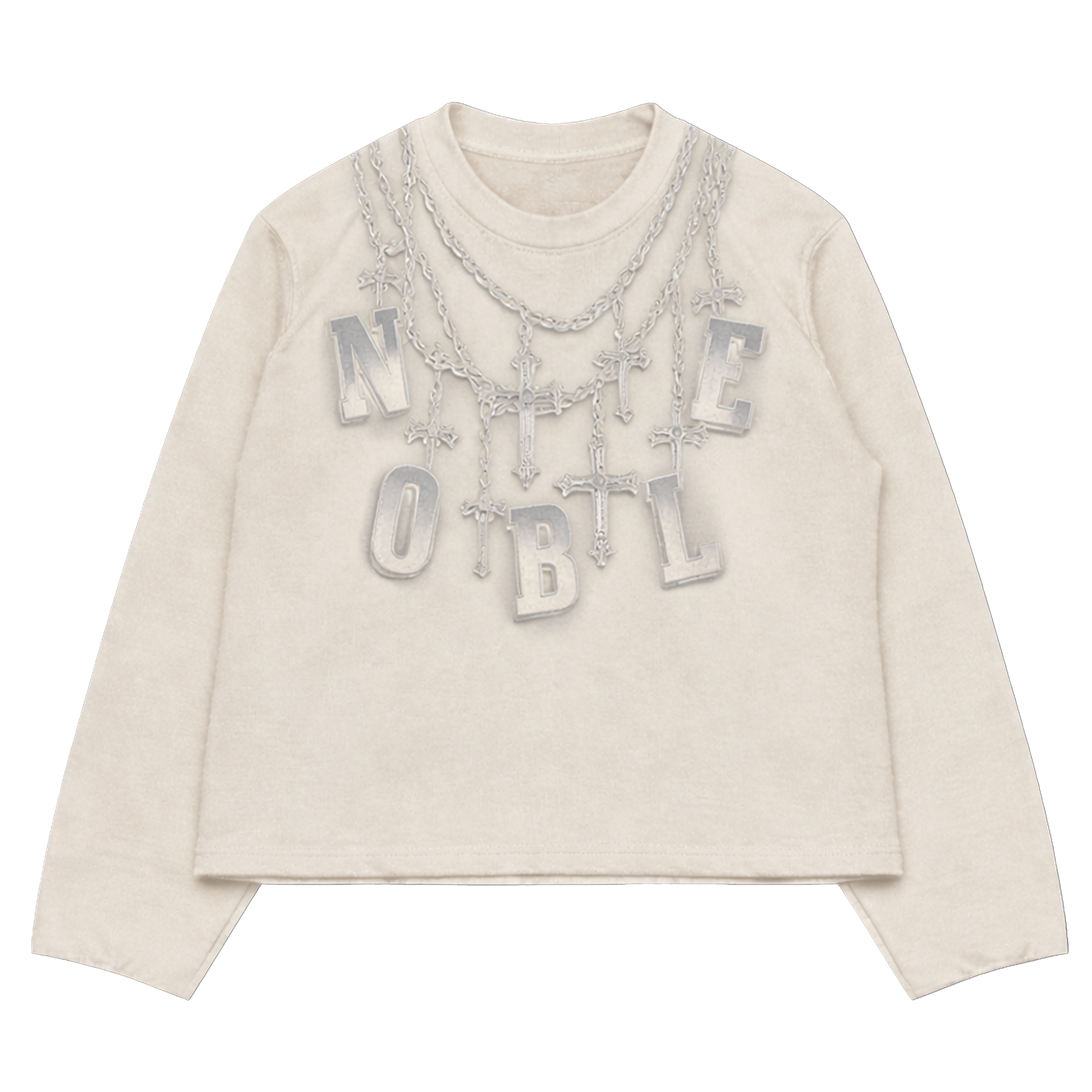 'ROSARY' Waffleknit Cream Thermal