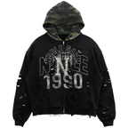 'KAMO' Zip Up Hoodie