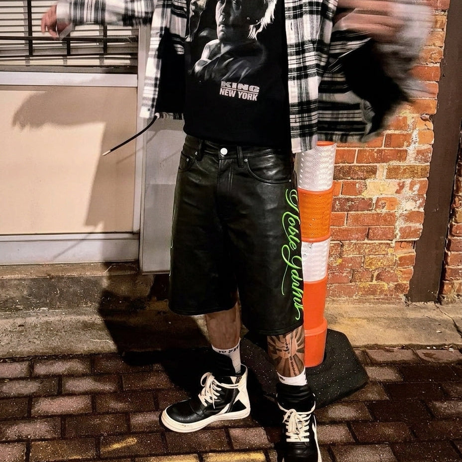 NOBLE LEATHER SHORTS