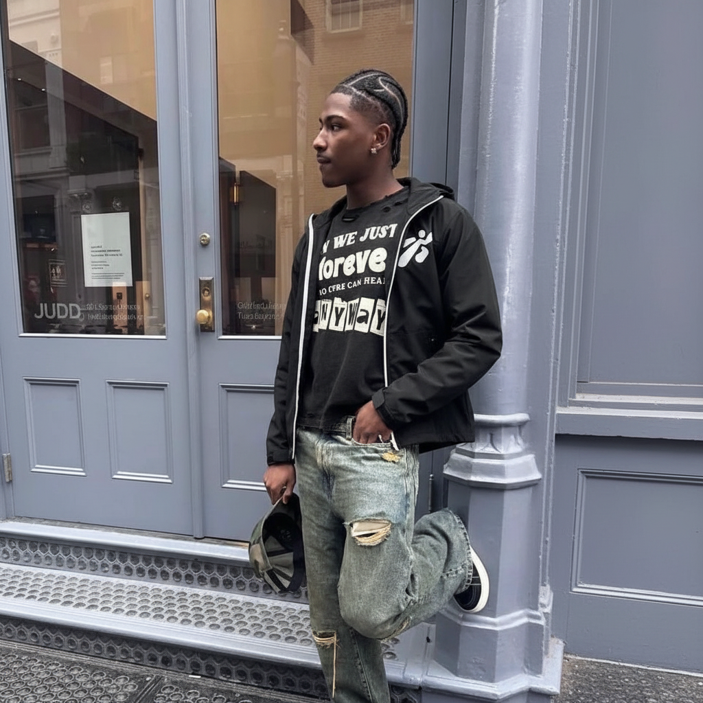 'ATHLÉTIQUE' Sport Windbreaker